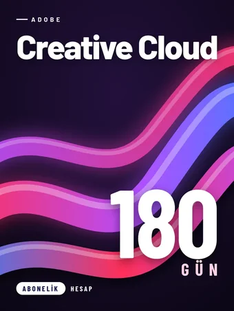 Adobe Creative Cloud 180 Günlük Abonelik