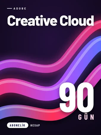 Adobe Creative Cloud 90 Günlük Abonelik