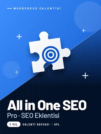 All in One SEO Pro WordPress Eklentisi (GPL, 1 Yıl)