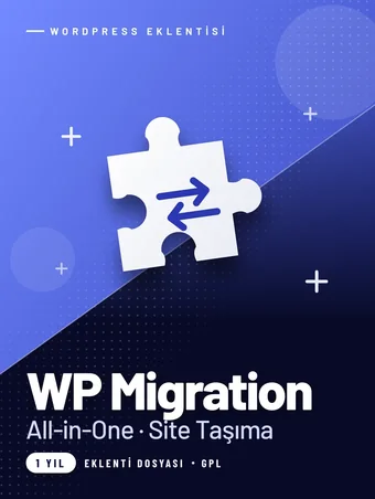 All-in-One WP Migration WordPress Eklentisi (GPL, 1 Yıl)