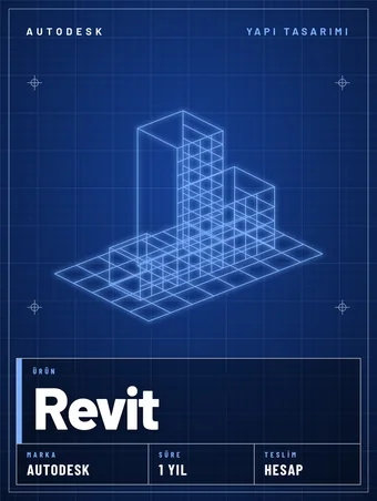 Autodesk Revit 1 Yıllık Abonelik