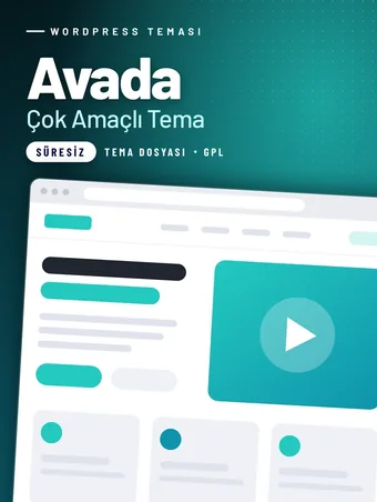 Avada WordPress Teması (GPL Lisans)