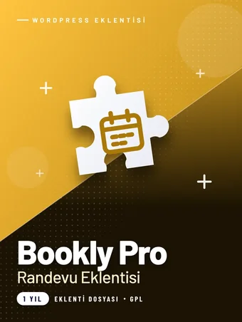 Bookly Pro WordPress Eklentisi (GPL, 1 Yıl)