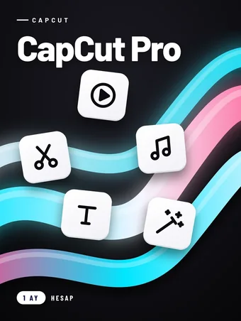 CapCut Pro 1 Aylık Abonelik