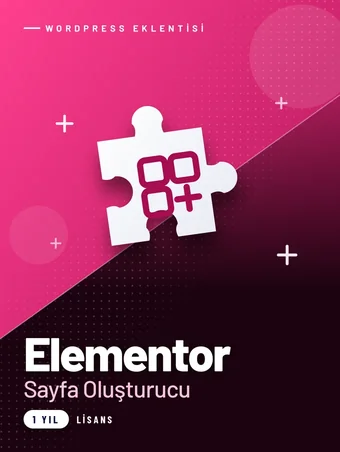 Elementor – 1 Yıllık Lisans