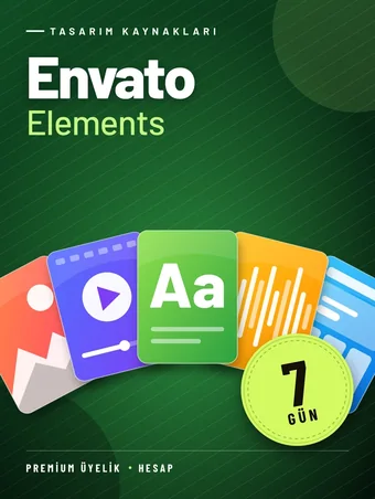 Envato Elements 7 Günlük Premium Üyelik