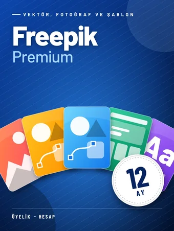 Freepik Premium 12 Aylık Üyelik