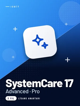 IObit Advanced SystemCare 17 Pro Lisans Anahtarı (2 Yıl)