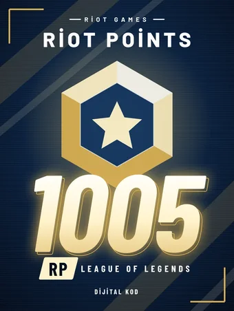 Riot Points 1005 RP – Riot Games Dijital Kod