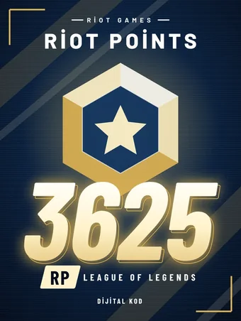 Riot Points 3625 RP – Riot Games Dijital Kod