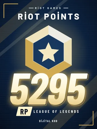Riot Points 5295 RP – Riot Games Dijital Kod