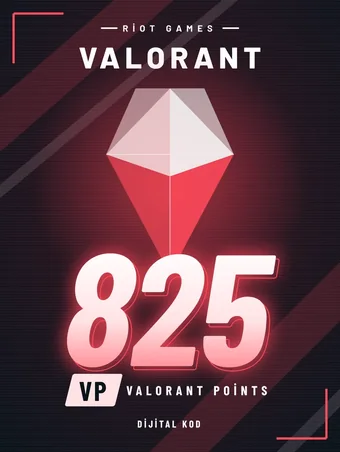 Valorant Points 825 VP – Riot Games Dijital Kod