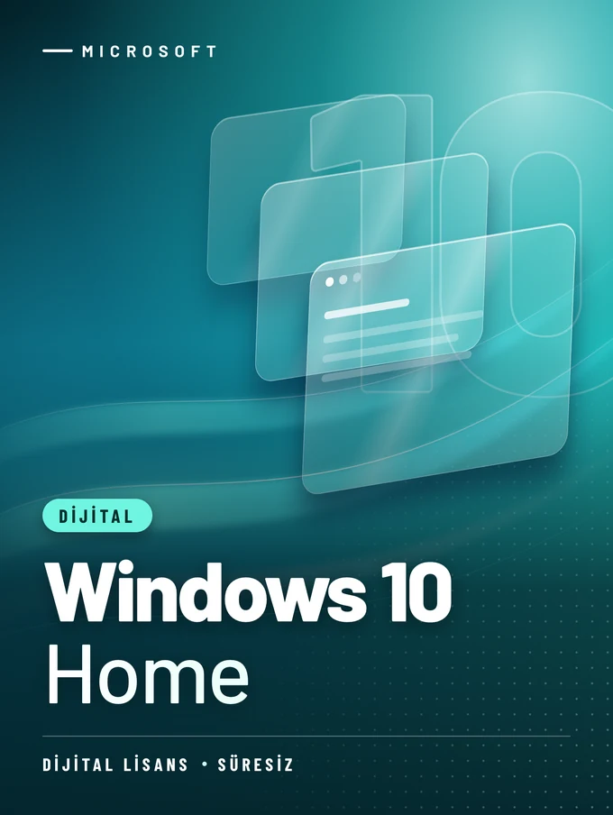 Windows 10 Home Dijital Lisans Anahtarı
