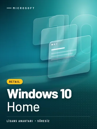 Windows 10 Home Retail Lisans Anahtarı