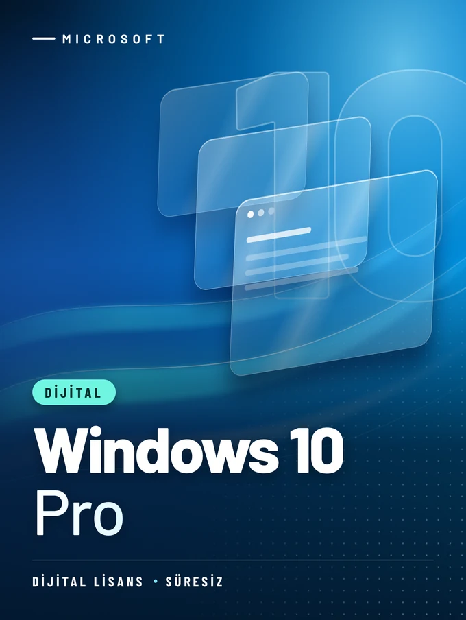 Windows 10 Pro Dijital Lisans Anahtarı