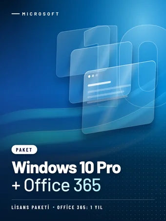 Windows 10 Pro + Office 365 Paketi