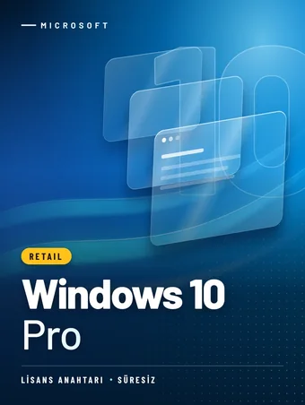 Windows 10 Pro Retail Lisans Anahtarı