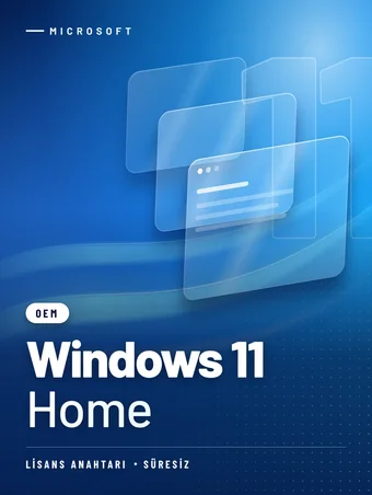 Windows 11 Home OEM Lisans Anahtarı