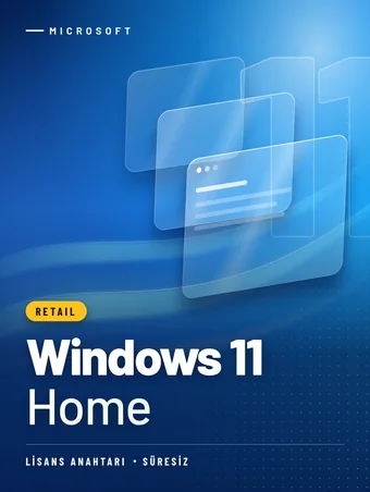Windows 11 Home Retail Lisans Anahtarı