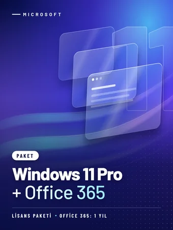 Windows 11 Pro + Office 365 Paketi