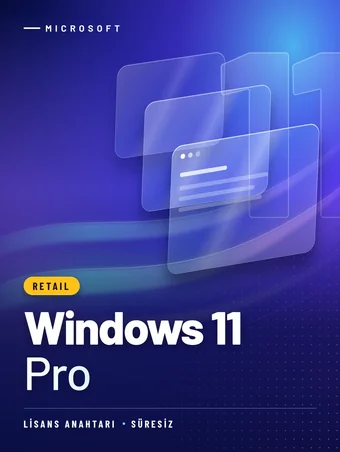 Windows 11 Pro Retail Lisans Anahtarı